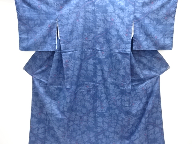 Japanese Kimono / Tsumugi Omeshi Silk